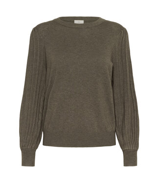 Kaffe Kaffe Lone Pullover Morel Melange