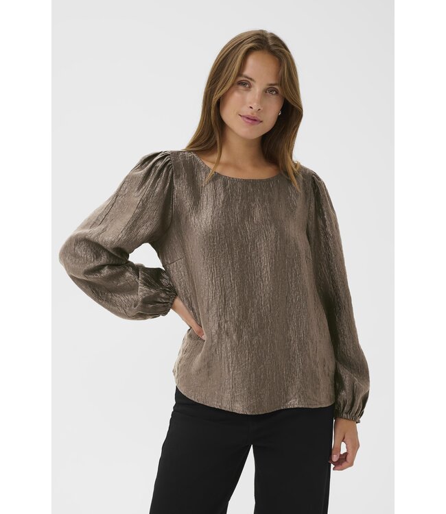 Kaffe Rizz Blouse Morel