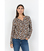 Soya Concept Soya Concept Felicity Top Graphic Navy Camel