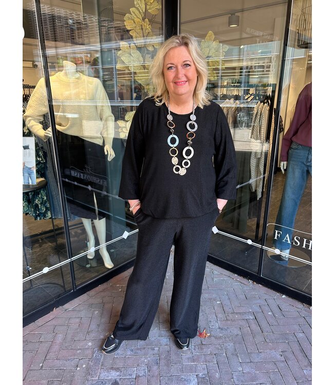 Zhenzi Toby Pants Black