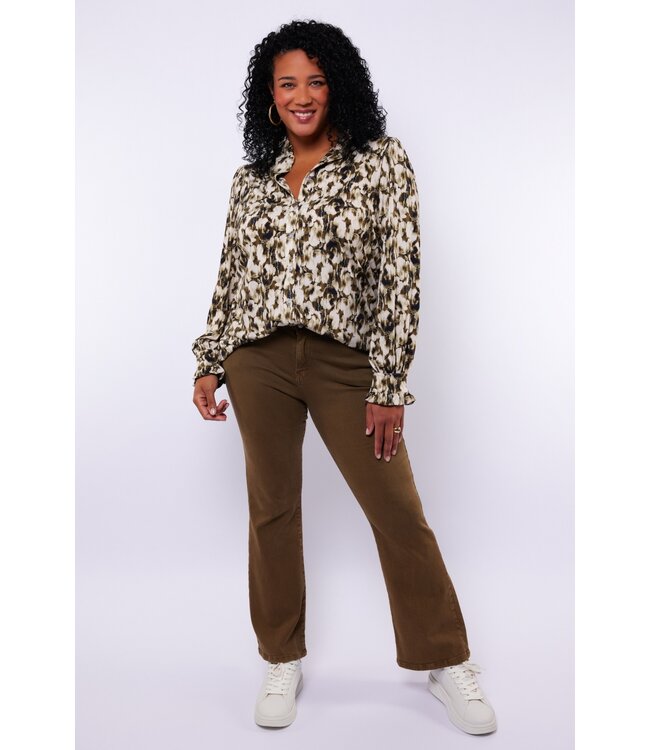Exxcellent Ruby Jeans Olive