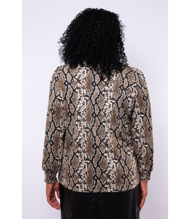 Exxcellent Ella Top Olive