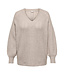 Only Carmakoma Lucilla Pullover Glitter