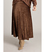 Yest Curve Hoda Skirt Copper Brown