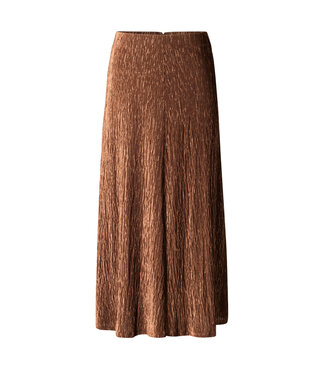 Yest Curve Yest Curve Hoda Skirt Copper Brown