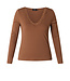 Yest Curve Yest Curve Hulda Top Copper Brown