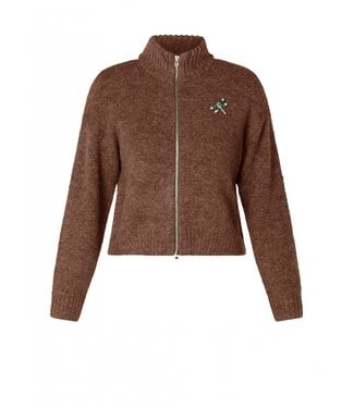 Yest Curve Yest Curve Haniya Cardigan Copper Brown