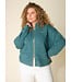Yest Curve Haniya Cardigan Dark Mint