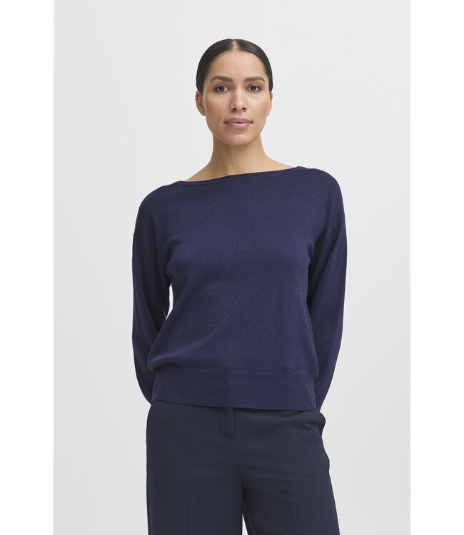 B.Young Mobbe Pullover Evening Blue