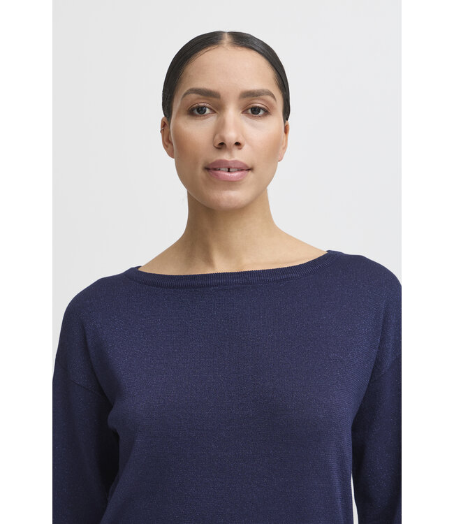 B.Young Mobbe Pullover Evening Blue