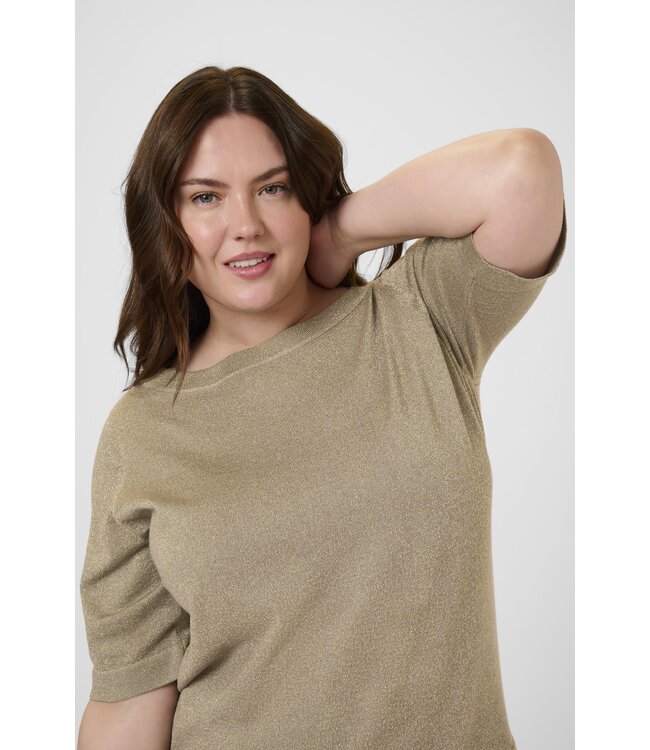 Kaffe Curve Regitta Top Morel