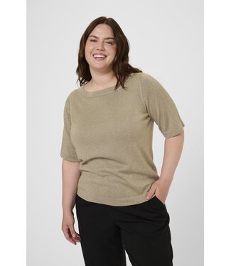 Kaffe Curve Kaffe Curve Regitta Top Morel