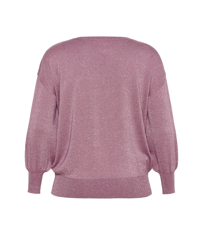 Kaffe Curve Regitta Boatneck Pullover Tulipwood