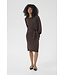 Kaffe Regina Belt Dress Black Coffee