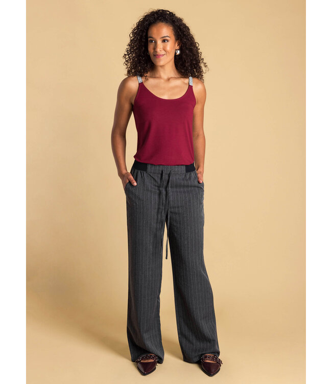 Ivy Beau Ayla Top Dark Red