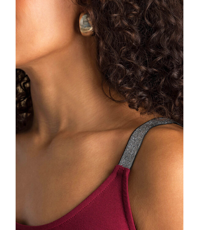 Ivy Beau Ayla Top Dark Red