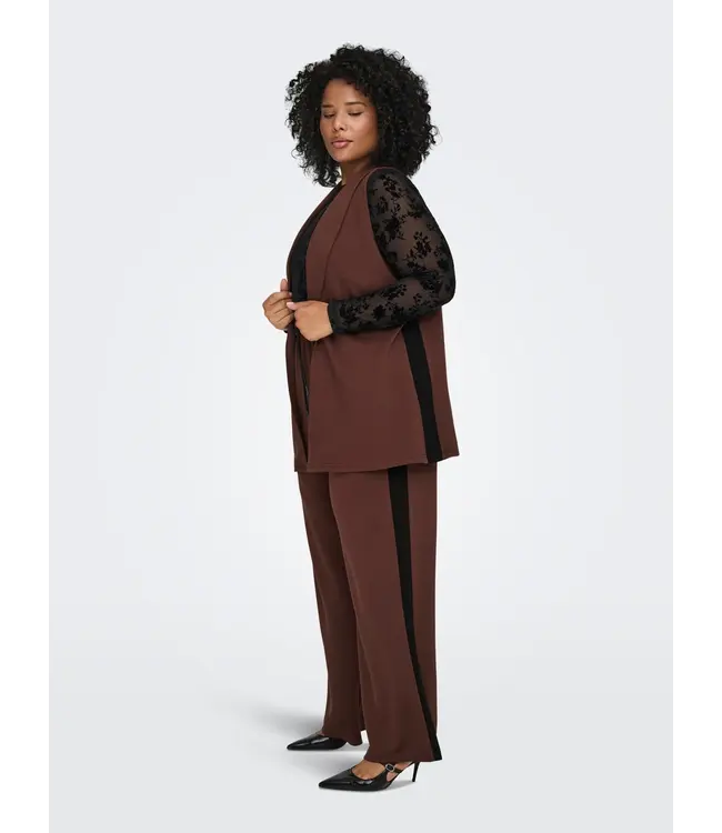 Only Carmakoma Leah Pants Shaved Chocolate