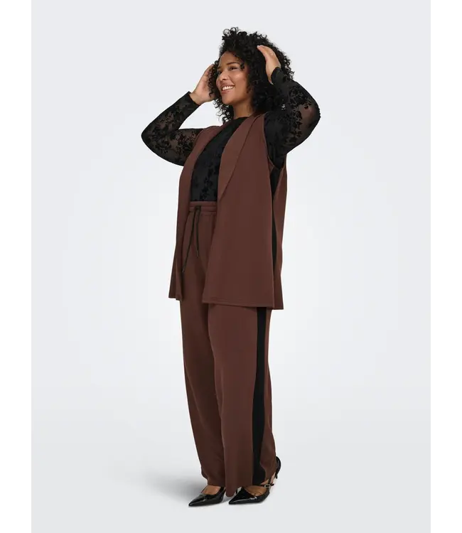 Only Carmakoma Leah Pants Shaved Chocolate