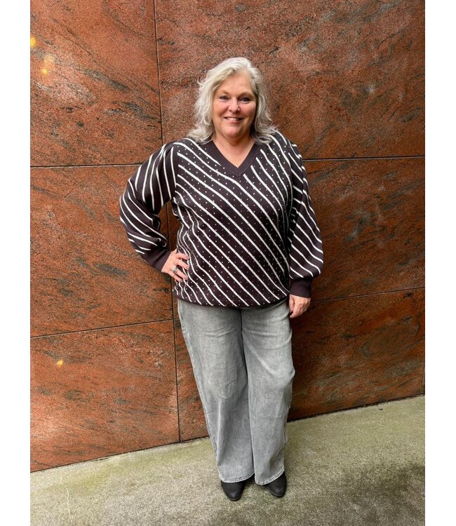 Exxcellent  Wide Neona Jeans Mid Gray