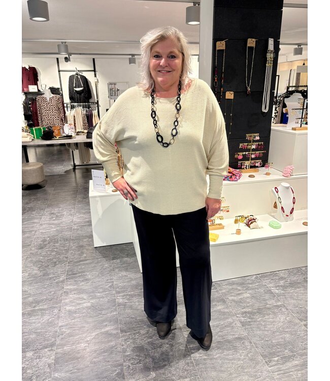 Yest Curve Gemina Pullover Sandy White