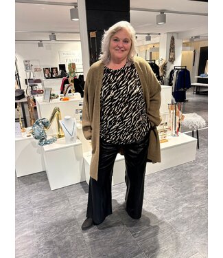 Only Carmakoma Only Carmakoma Vica Top Dirifting Zebra