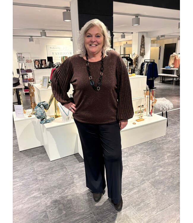 Base Level Curvy Lori Travel Pants Black