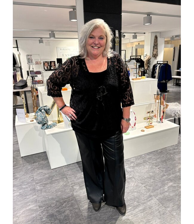 Exxcellent Tracey Pants Black