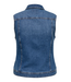 Only Carmakoma Wespa Waistcoat Medium Blue Denim