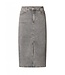 Yest Curve Faith Skirt Grey Denim