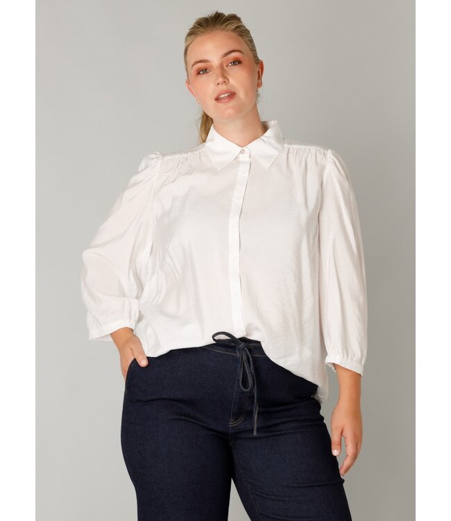 Yest Curve Vajenna Blouse Off White