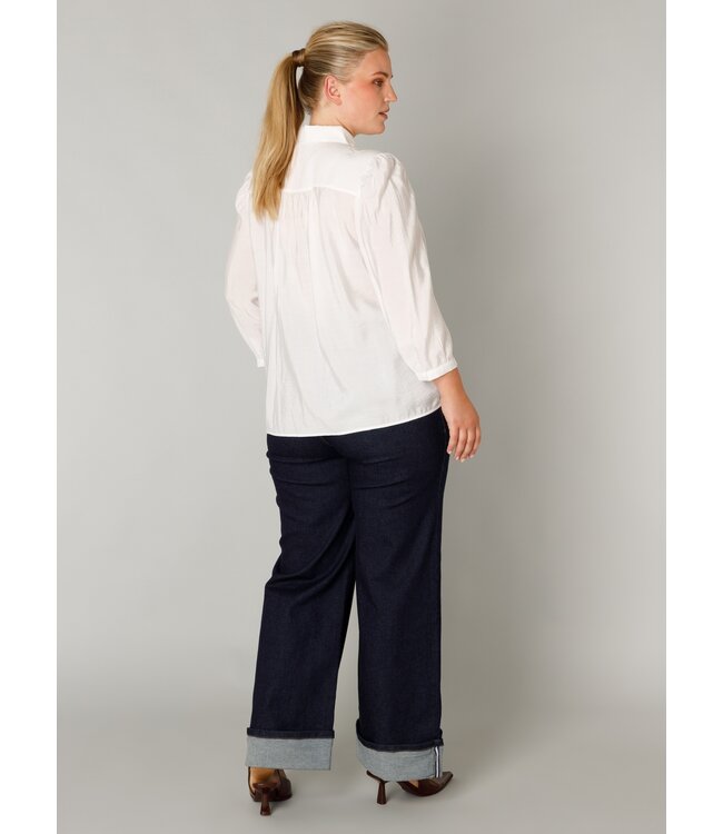 Yest Curve Vajenna Blouse Off White