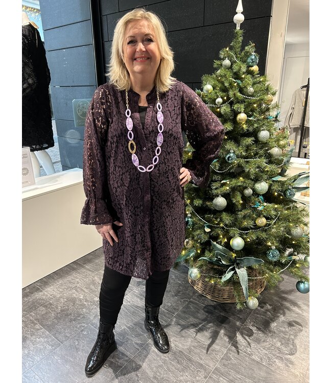 Wasabi Concept Kila Tunic Plum Perfect