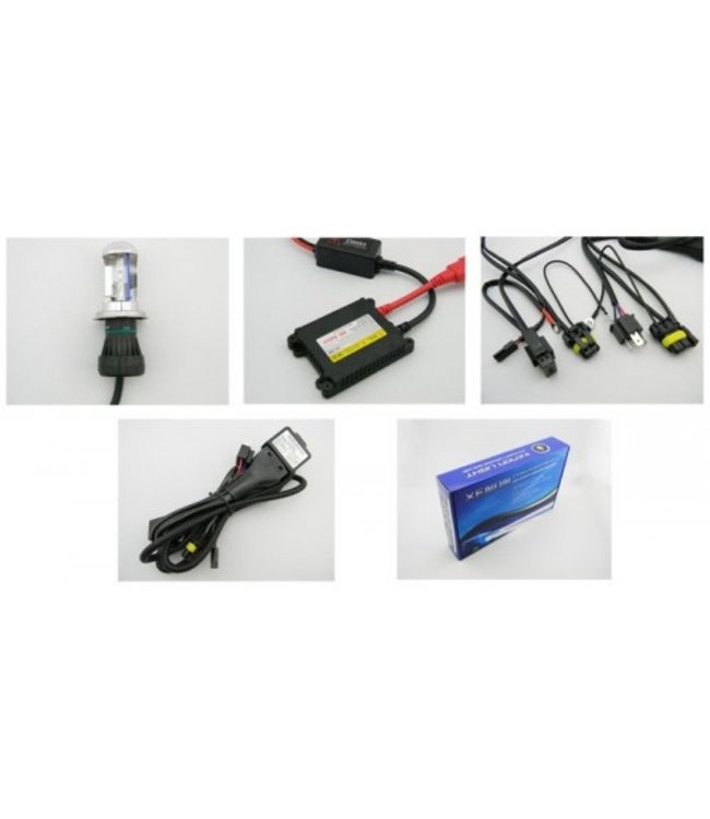 H4 motor bi-Xenon set