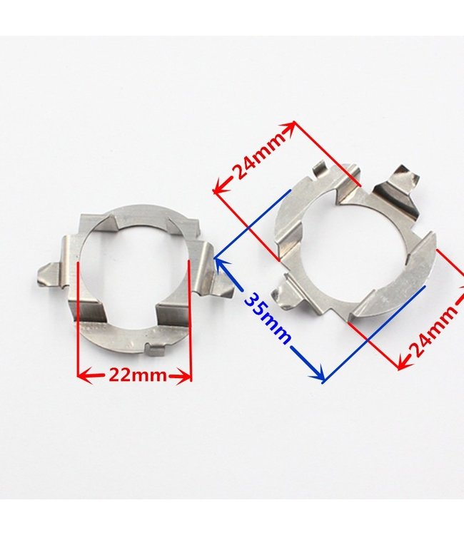 XEOD LED / Xenon Adapter - Geschikt voor Skoda, Mercedes, Volkswagen & Nissan - Plug & Play - 2 stuks