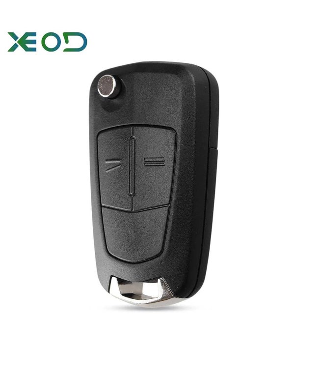 XEOD Autosleutelbehuizing - sleutelbehuizing auto - sleutel - Autosleutel / Geschikt voor: Opel Astra, Corsa, Omega, Vectra & Zafira