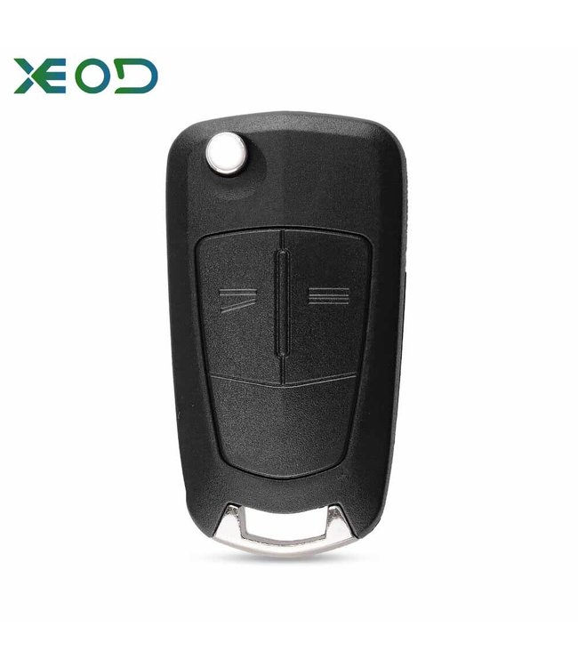 XEOD Autosleutelbehuizing - sleutelbehuizing auto - sleutel - Autosleutel / Geschikt voor: Opel Astra, Corsa, Omega, Vectra & Zafira