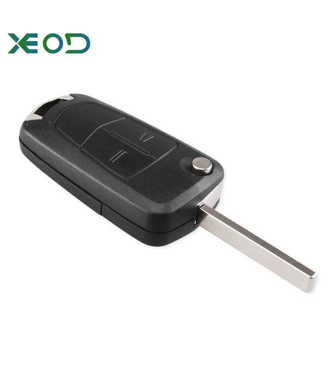 XEOD Autosleutelbehuizing - sleutelbehuizing auto - sleutel - Autosleutel / Geschikt voor: Opel Astra, Corsa, Omega, Vectra & Zafira