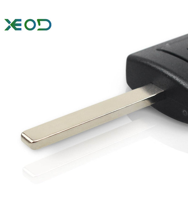 XEOD Autosleutelbehuizing - sleutelbehuizing auto - sleutel - Autosleutel / Geschikt voor: Opel Astra, Corsa, Omega, Vectra & Zafira 2 knops