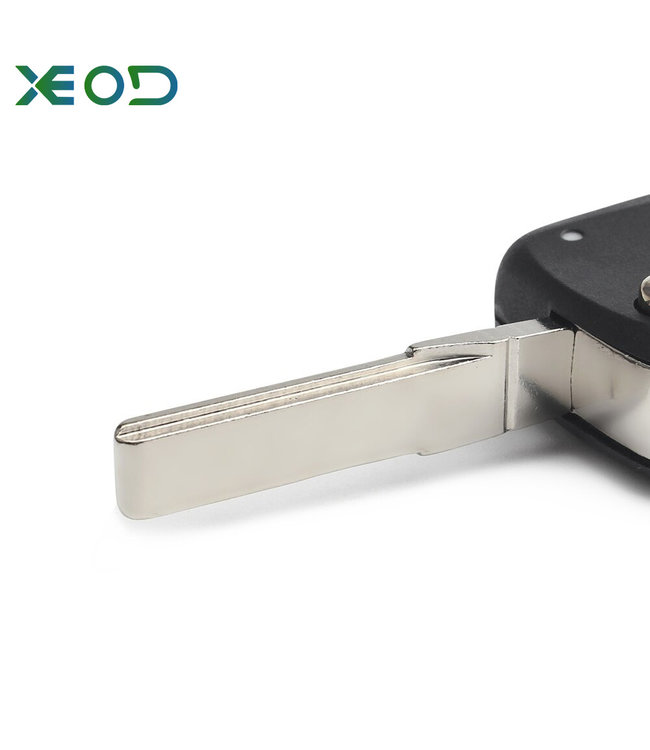 XEOD Autosleutelbehuizing - sleutelbehuizing auto - sleutel - Autosleutel Geschikt voor: Volkswagen / Seat / Skoda 2 knops