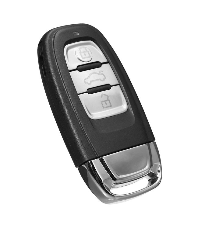 XEOD Autosleutelbehuizing - sleutelbehuizing auto - sleutel - Autosleutel / 3-Knops geschikt voor Audi