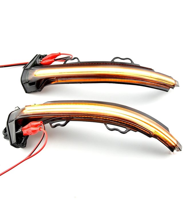 XEOD Dynamische LED richtingaanwijzer geschikt voor Audi A4 & A5 B9 & B9.5 - Canbus - Spiegel knipperlicht - Buitenspiegel - Set van 2