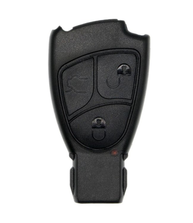 XEOD Autosleutelbehuizing - sleutelbehuizing auto - sleutel - Autosleutel / Geschikt voor: Mercedes 3 Knops smart sleutel