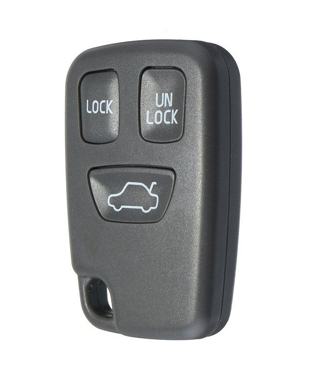 XEOD Autosleutelbehuizing - sleutelbehuizing auto - sleutel - Autosleutel / Geschikt voor: Volvo 3 knops