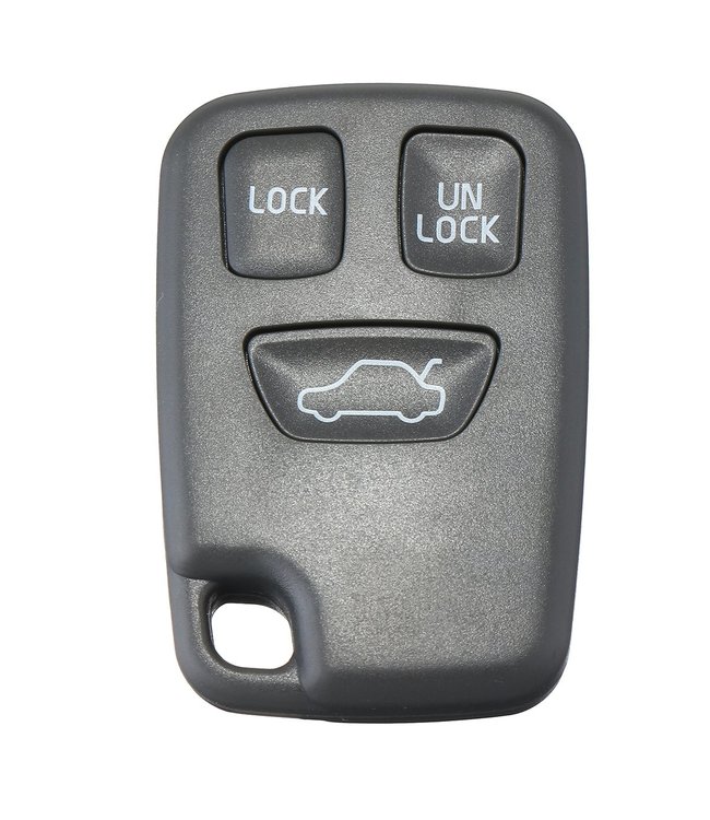 XEOD Autosleutelbehuizing - sleutelbehuizing auto - sleutel - Autosleutel / Geschikt voor: Volvo 3 knops