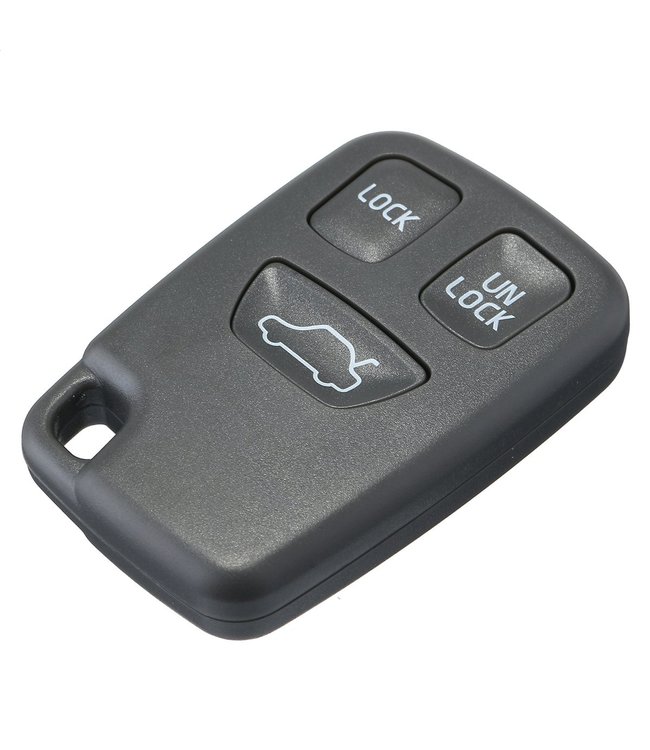XEOD Autosleutelbehuizing - sleutelbehuizing auto - sleutel - Autosleutel / Geschikt voor: Volvo 3 knops