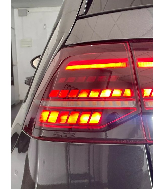 Dynamische LED Achterlichten set passend voor Golf 7