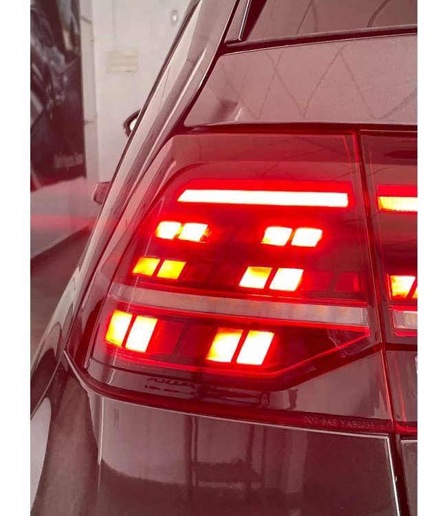 Golf 7 LED smoked achterlichten set