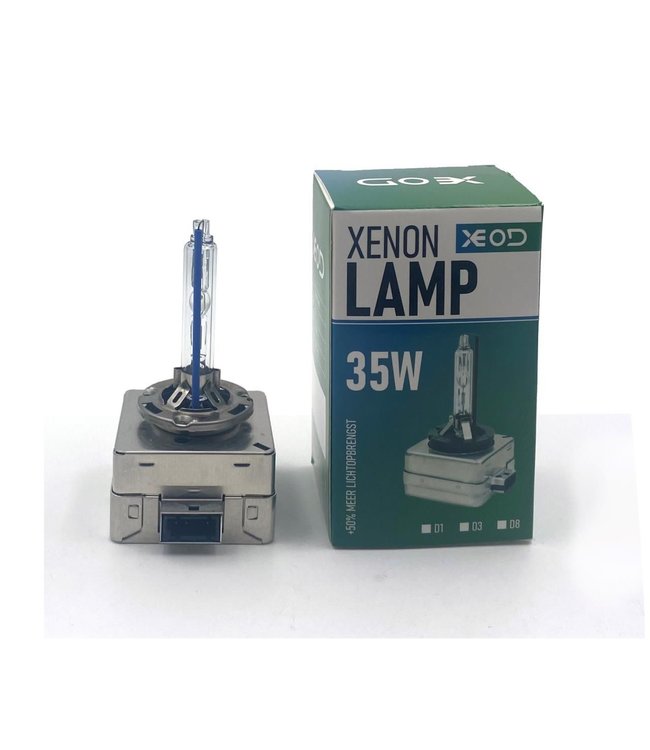 XEOD - Xenon D8S Vervangingslamp - Met E-Keur  – Voertuig Verlichting – Auto – Dimlicht & Grootlicht - 6000K 25W