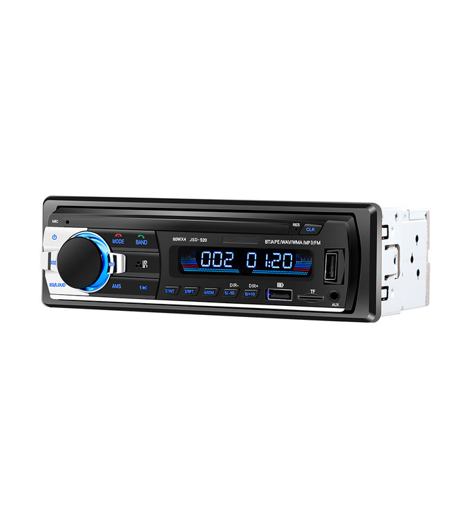 PROKING Autoradio - FM Radio - Bluetooth radio - Met Dubbele USB-poort - Voor alle Auto’s - Inclusief AUX - Handsfree bellen - Inclusief montageframe