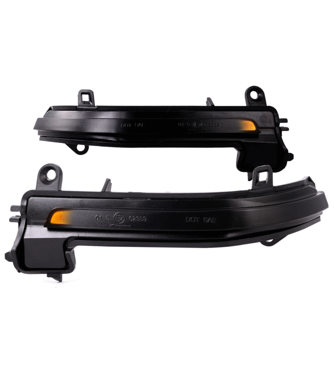 XEOD Dynamische LED richtingaanwijzer geschikt voor Volkswagen Golf 8   - Canbus - Spiegel knipperlicht - Buitenspiegel - Set van 2